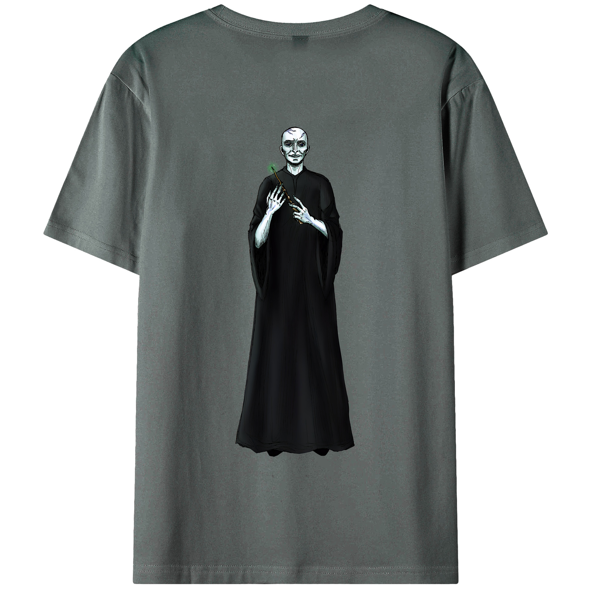 （画像用） Harry Potter ハリー・ポッターシリーズ 綿100％半袖Tシャツ（背面プリント）